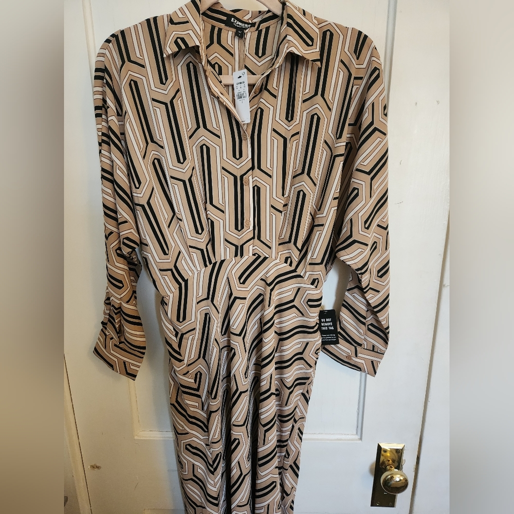 Express Geometric Dress